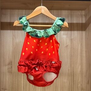Molo Nalani Strawberry One Piece Bathing Suit
